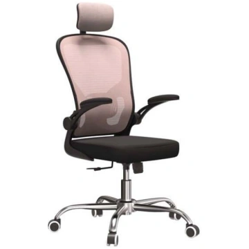 Darba krēsls Swivel Dory, 62 x 65 x 122 cm, rozā k
