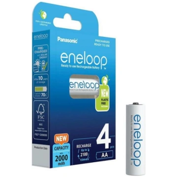 Panasonic Eneloop Baterijas AA 2000mAh uzlādējamas