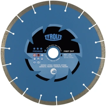 Dimanta griešanas disks Tyrolit; 125 mm T475793