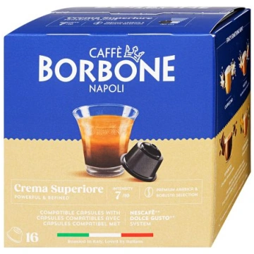 Kafijas kapsulas Docle Gusto Borbone Crema Superio