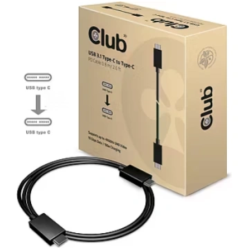 Club3D USB-C Active Cable, PD 100W, 1m (CAC-1522)