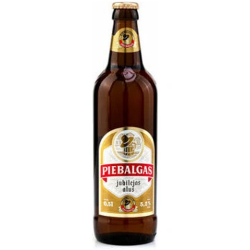 Alus gaišais Piebalgas Jubilejas 5.2% 0.5l