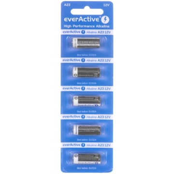 Alkaline batteries everActive A23 12V - blister 5 