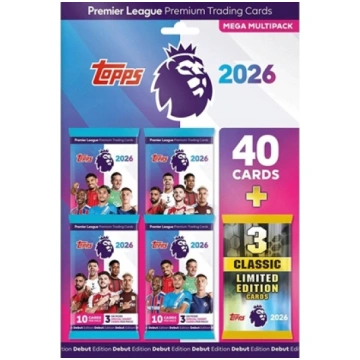TOPPS PREMIER LEAGUE MEGA MULTIPACK 5053307076501