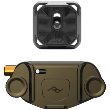 Peak Design Capture® Camera Clip Kelp (V3) su plok