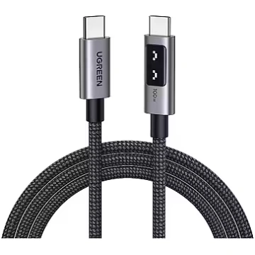 Ugreen USB-C Cable, PD 100W, 1m (35501)