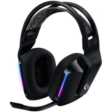 LOGITECH G733 Lightspeed Bezvadu RGB Spēļu Austiņa