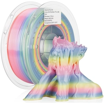 LANSU Silk PLA Rainbow Filament 1,75 mm Silk Multi