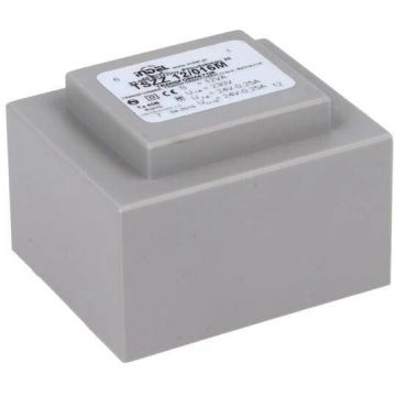 Transformer: encapsulated; 12VA; 230VAC; 24V; 24V;