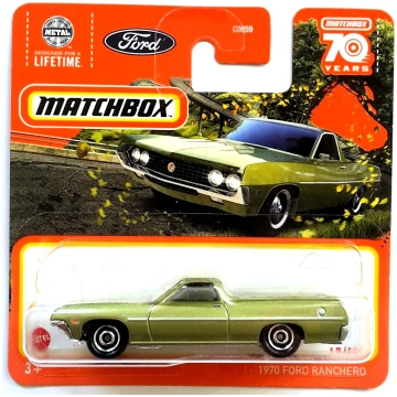Matchbox - Ford Ranchero Green #17 - Matchbox - Sc