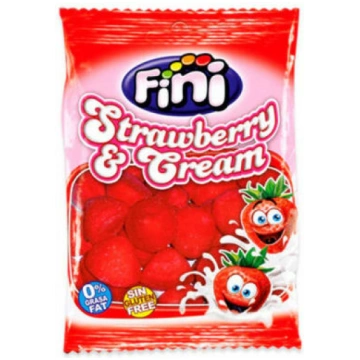 Konfektes Strawberries and Cream 75g, Fini