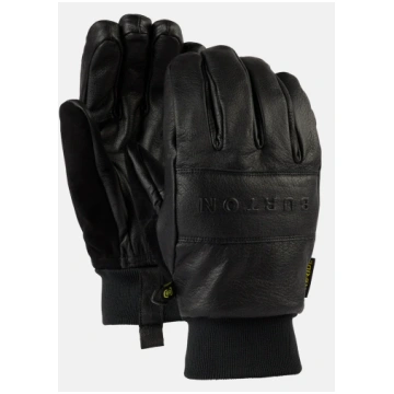 BURTON cimdi Treeline Leather true black