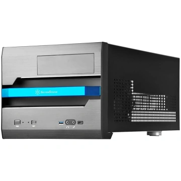 SilverStone Sugo Micro ATX Cube Case SST-SG12B Bla