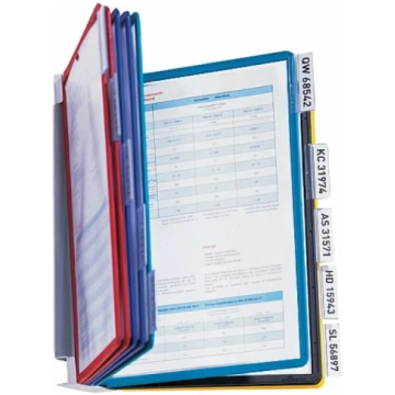 Sienas statīvs Durable Vario 10 kabatas 200-02513 