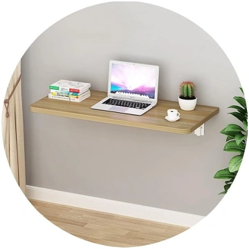Wall Mounted Folding Dining Table Narrow Desk Smal
