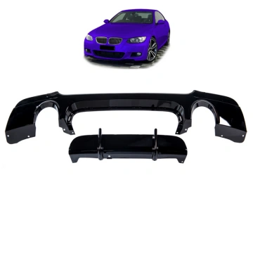 Gloss Black Rear Spoiler Diffuser for BMW 3 E92 E9