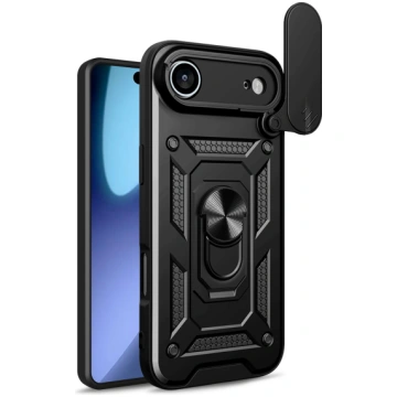Hybrid Armor Camshield iPhone 17 Air Case with Sta
