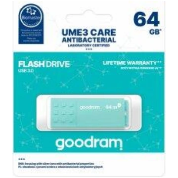 Goodram 64GB UME3 Care USB 3.0 Zibatmiņa (UME3-064