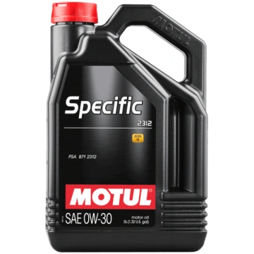 Motoreļļa MOTUL SPECIFIC 2312 PSA 0W30 5L. 0w-30