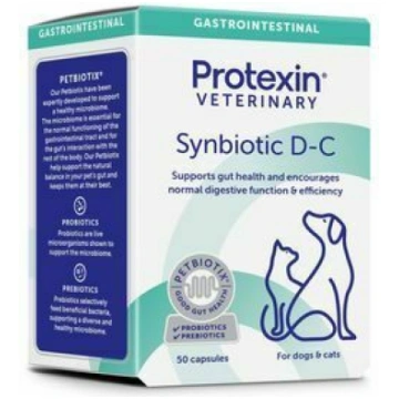 Protexin Synbiotic D-C probiotikas un prebiotikas 