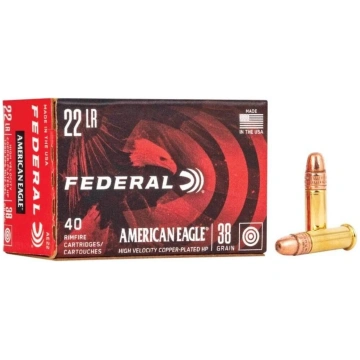 FEDERAL 22 LR 38gr/2.46g HVCPHP