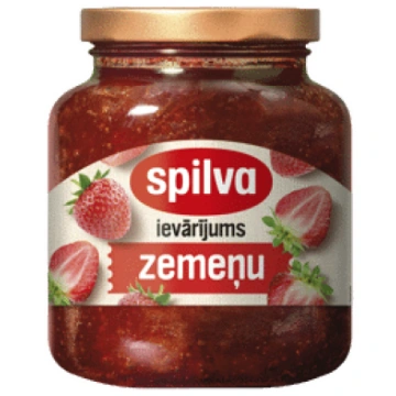 Zemeņu ievārījums SPILVA 380g