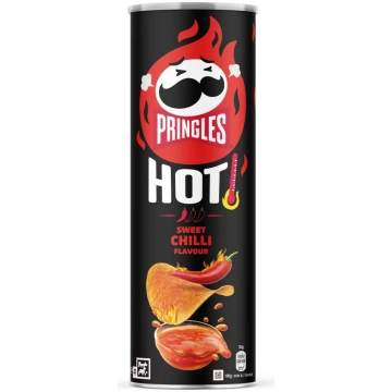 Pringles Hot Sweet Chilli Flavour Sharing Crisps 1