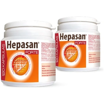 1+1 Hepasan Forte, 120 kapsulas