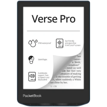 E-Reader POCKETBOOK Verse Pro 6" 1072x1448 1xUSB-C