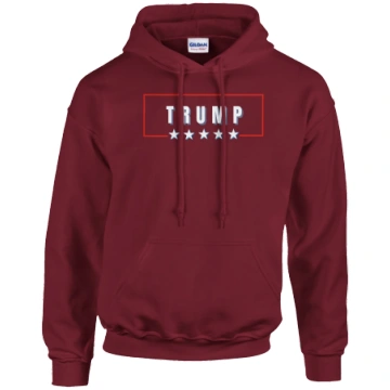 Trump Hoodie - Garnet / L