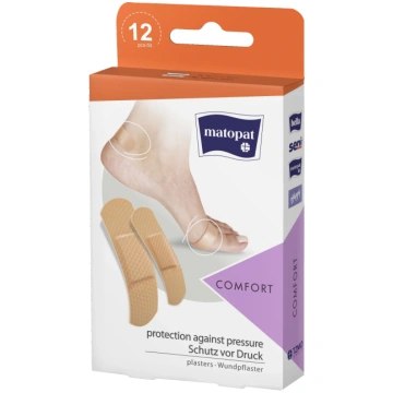 MATOPAT COMFORT plāksteri, 12 gab. Higienaspreces.