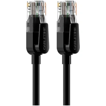 Cat6 UTP Ethernet Tīkla Kabelis 15m Melns Cabletim