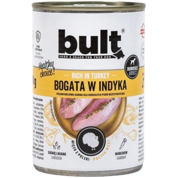 Bult maltās gaļas ar augstu tītara gaļas saturu ko