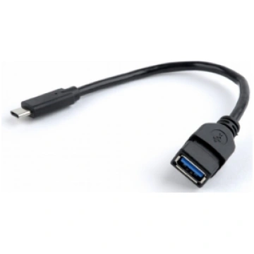 Gembird OTG USB Type C Male - USB Female 0.2m Blac