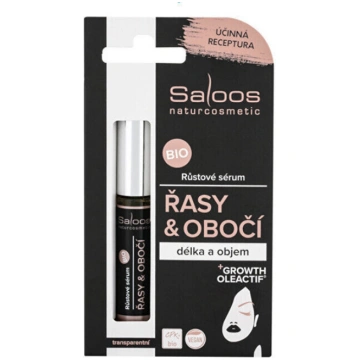 Augšanas serums skropstām un uzacīm Saloos Bio, 7
