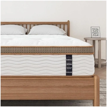 BedStory Mattress 140 x 190 cm Feather Memory Foam