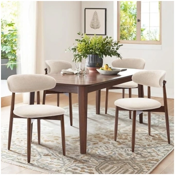 COLAMY Kitchen Chairs, Dining Room Chairs, Set of