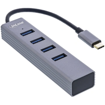 HUB USB InLine InLine® USB 3.2 Gen.1 Type C hub (4