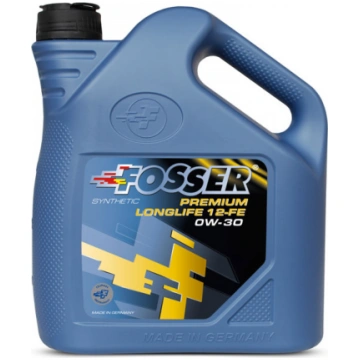 Motoreļļa FOSSER Premium Longlife 12-FE 0W-30 4L
