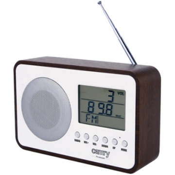 Camry Digital Radio | CR 1153 | 5 W | White/Wooden