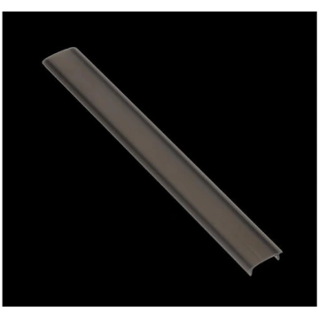 Melns pārsegs LED profilam GLAX Mini, 12 m, 30% ga