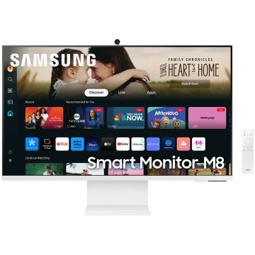 Samsung M80D viedais monitors, 32 collas, 4K AI uz