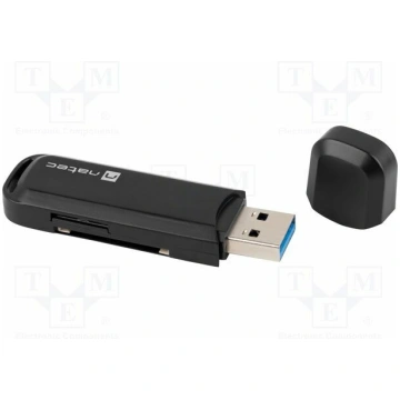 Card reader: memory; USB A plug; USB 3.0; SCARAB 2