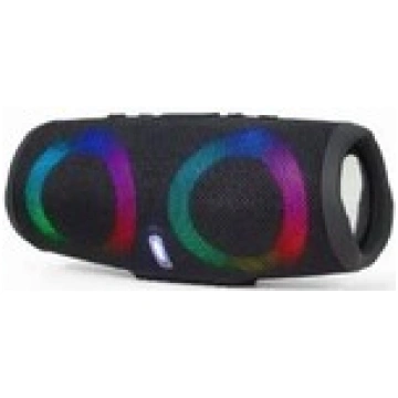 Skaļrunis Gembird Bluetooth LED Speaker Black