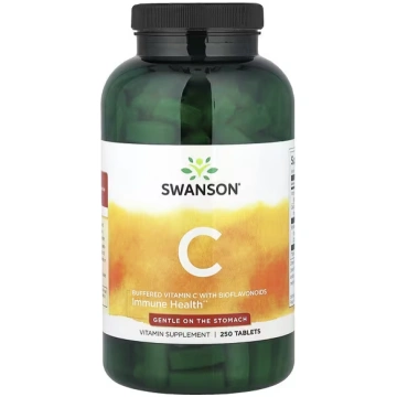 Swanson Vitamins, Vitamin C, 250 Tablets