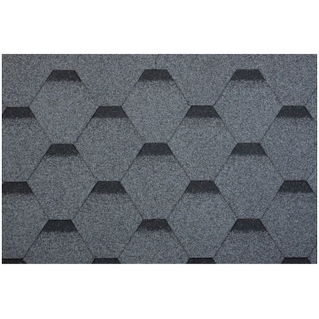 Bitumena dakstiņi STANDARD HEXAGONAL, pelēks