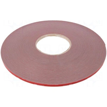 Tape: fixing | W: 6mm | L: 33m | Thk: 1.1mm | acry