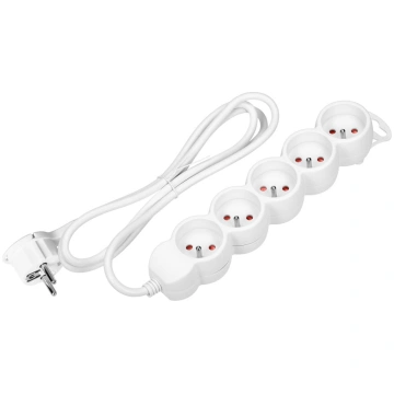 Pagarinātājs 5gang 2P+Z, 3m H05VV-F 3x1.5mm2, Imax