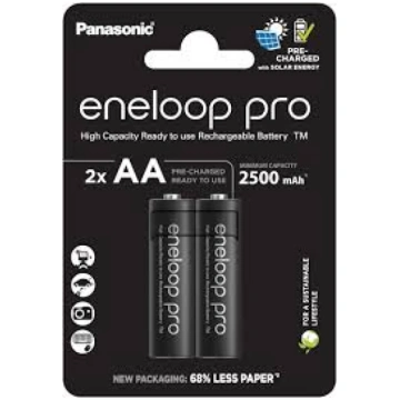 Panasonic Eneloop PRO Ni-MH 2500mAh R6/AA uzlādēja