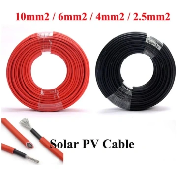 PVC Insulated electrical solar Connector cables so